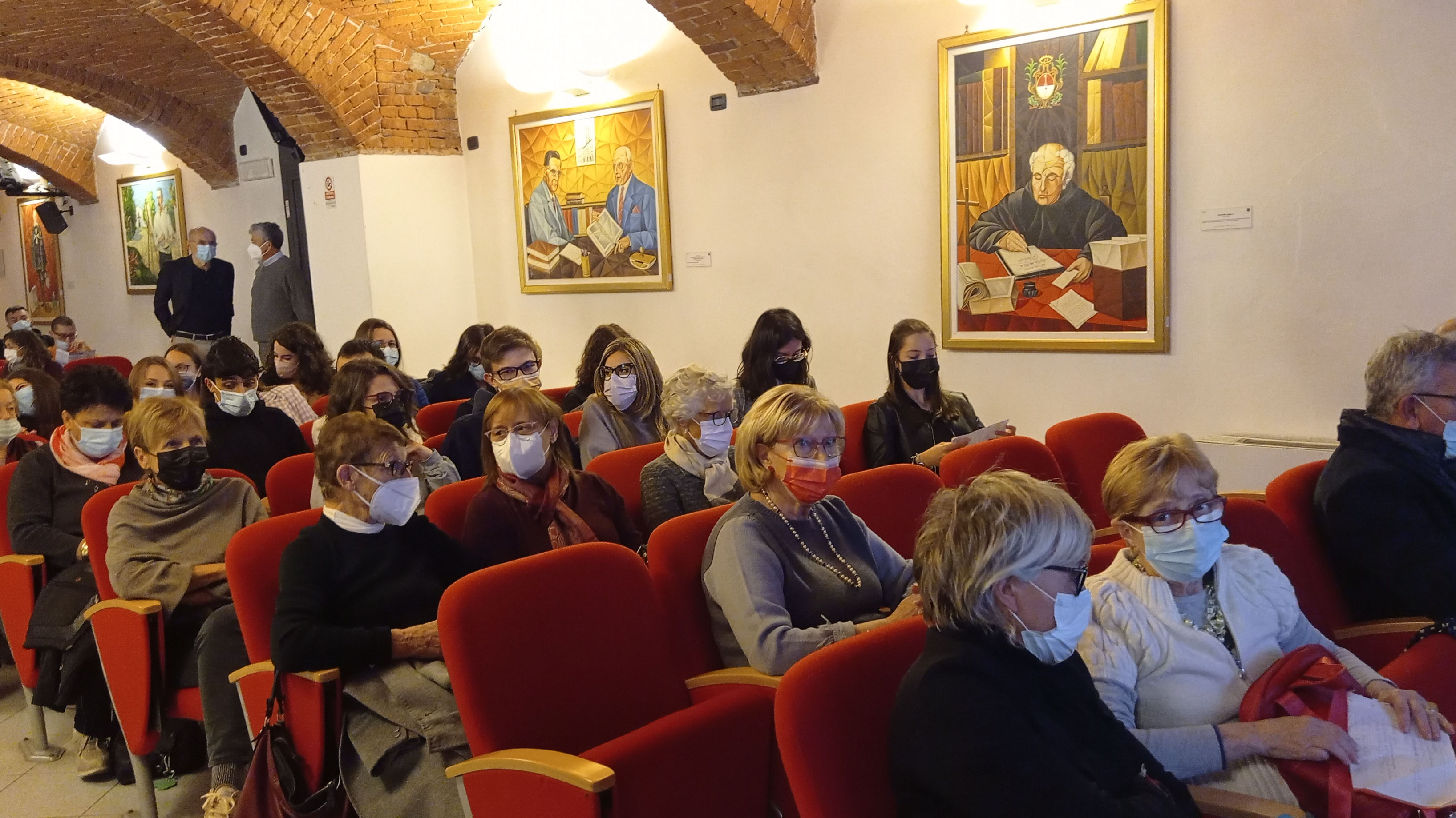 platea degli ascoltatori della conferenza