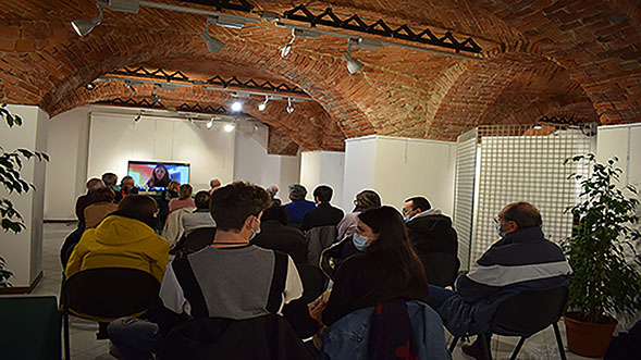 un momento della conferenza