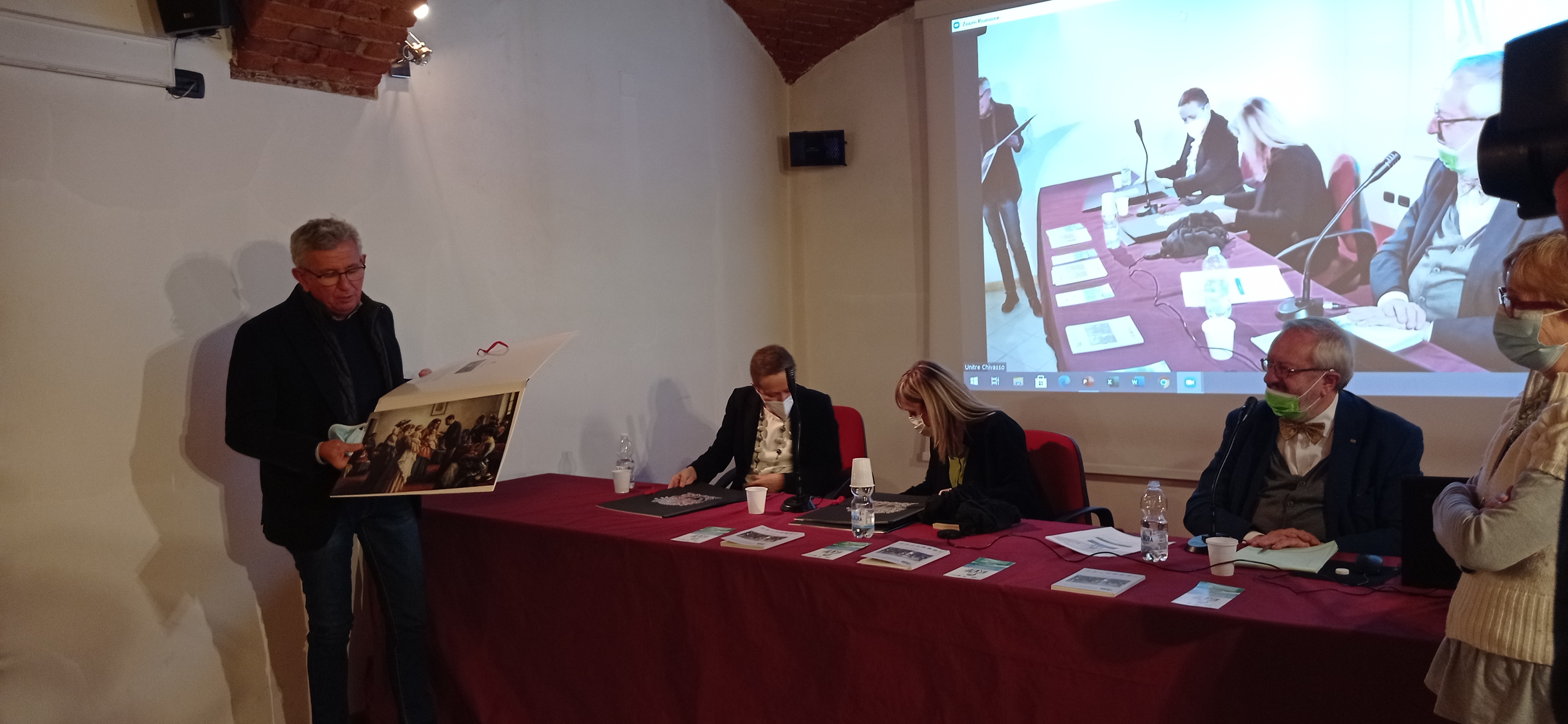 un momento della conferenza