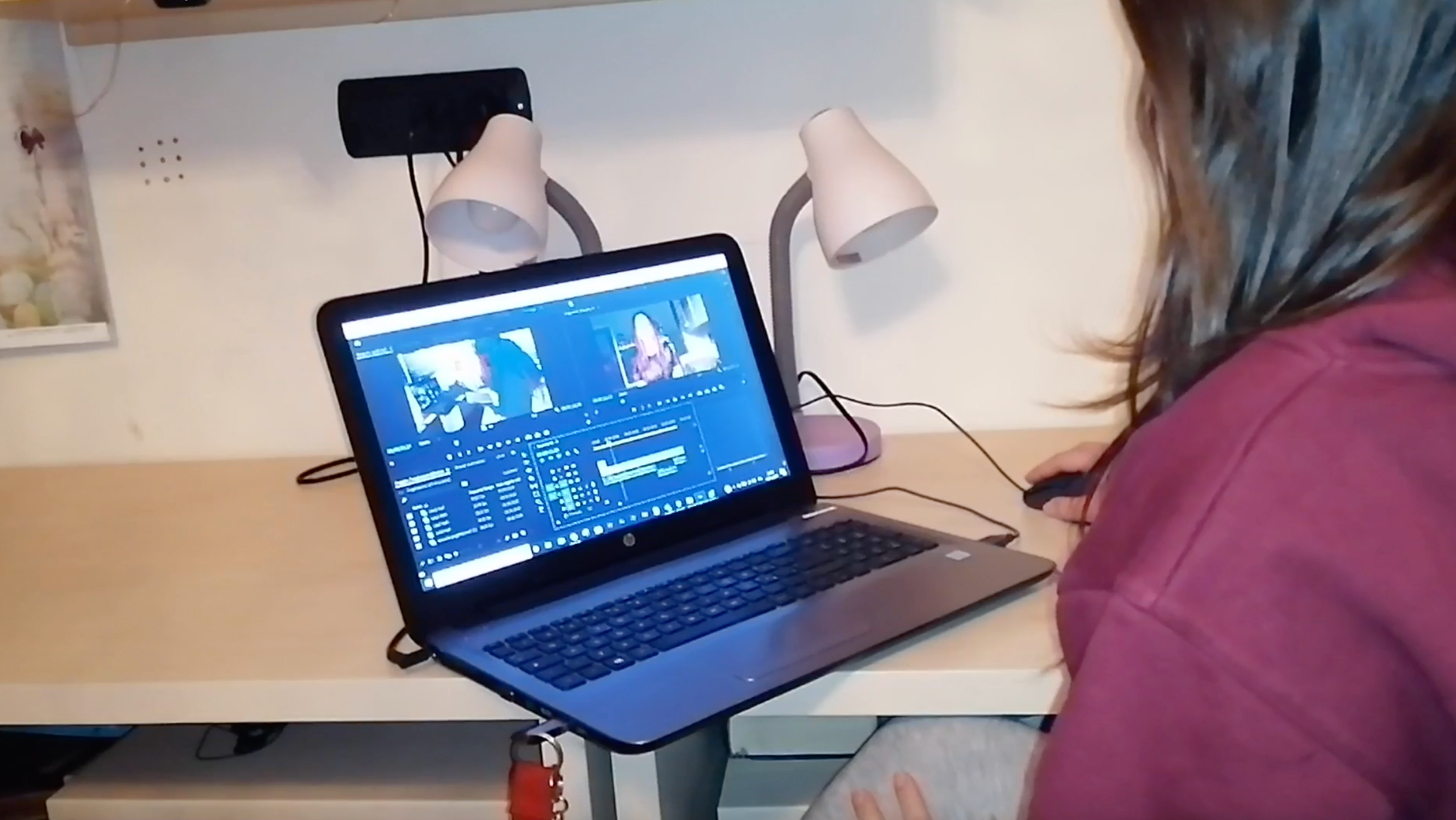schermata della videoconferenza
